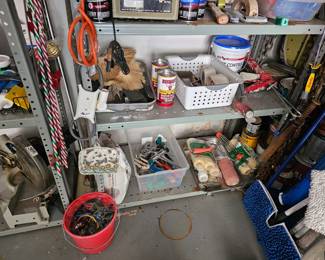 Garage - Tools, Gun safe, tool chest, garden tools, hand tools, sockets, washer and dryer