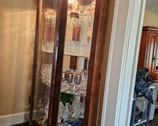 Waterford crystal, Crystal, lighted display case