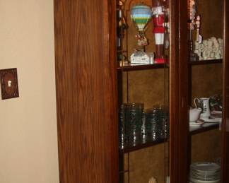 Lighted China cabinet