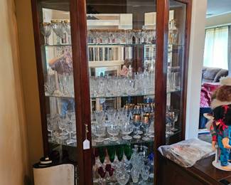 vintage crystal, Waterford crystal, art glass, Murano, stemware, glassware