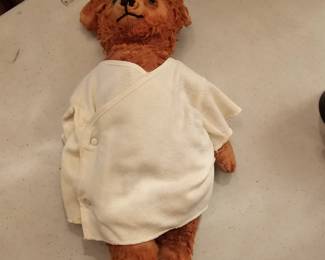 antique stuffed bear