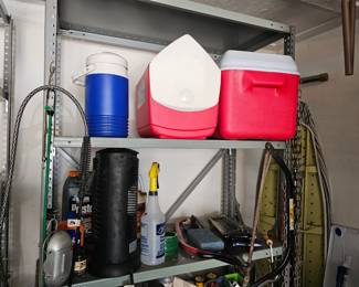 Garage - Tools, Gun safe, tool chest, garden tools, hand tools, sockets, washer and dryer