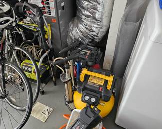 Garage - Tools, Gun safe, tool chest, garden tools, hand tools, sockets, washer and dryer