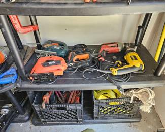 Garage - Tools, Gun safe, tool chest, garden tools, hand tools, sockets, washer and dryer