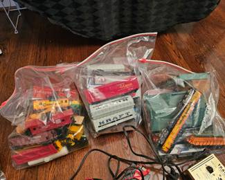 vintage TYCO train set