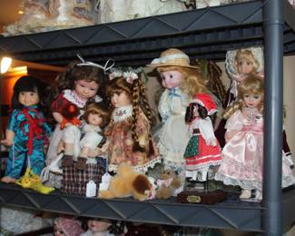 Dolls. doll collection