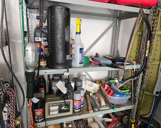 Garage - Tools, Gun safe, tool chest, garden tools, hand tools, sockets, washer and dryer