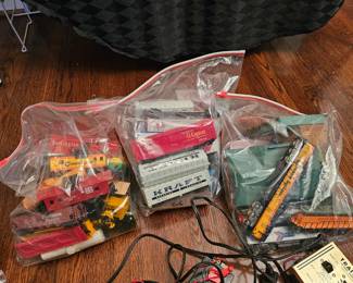 vintage TYCO train set