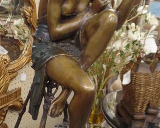 vintage art deco bronze approx. 25" high  $2,600   sold