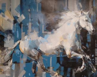 sold White horse   
