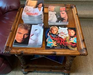 LOTS of show programs from Siegfried & Roy!