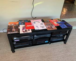 Here you will find an assortment of Electronics - Yamaha, Pioneer, Mitsubishi, Dennon, etc. On the top you fill find additional programs from live shows - Annie, Grease, Mamma Mia, Blue Man Group, etc.