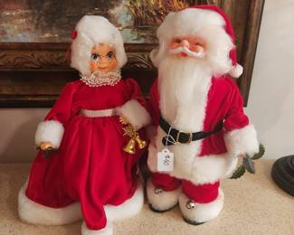 Vintage Christmas PAIR 