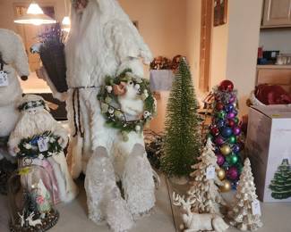 Most Christmas decor is from Growing Grounds or Pier 1