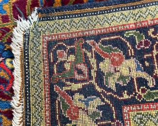 $220 Wool rug 4'2" x 6