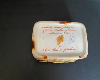 $50 Old Limoges box with Fleur de Lys made for Gorham