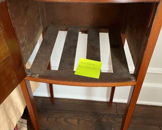 $245 - Antique tapered leg side table 