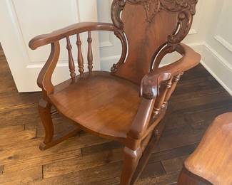 $1,500 - Stickley & Brandt, NY, Circa 1900's 5 pieces parlor set -