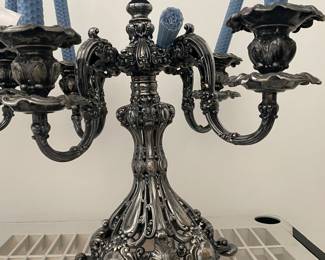 $450 Reed and Barton Renaissance pair of candelabras