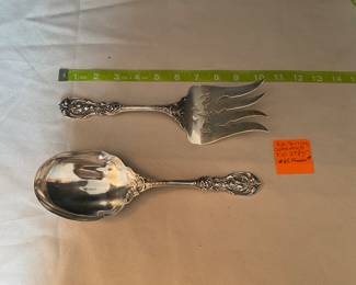 #46 -$350 - Francis 1st Reed & Barton Salad fork and spoon