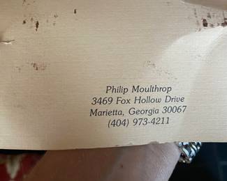 $400 - Philip Moulthrop (GA) listed artist - turned Tulipwood bowl - 7"