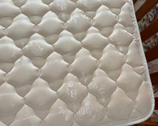 $450 - Queen solid pine bed (guest room bed) 64x42