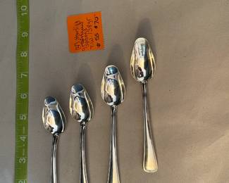 #55 - $70 - set of 4 grapefruit spoons 