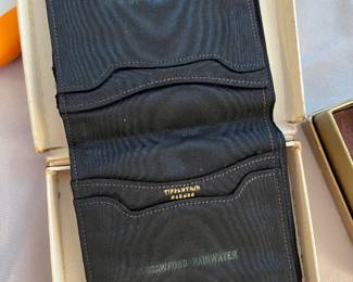 $70 Tiffany bill fold in original box 