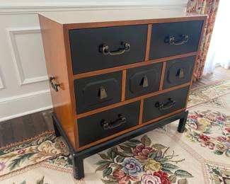 $375 - Mid century modern chest Asian style 31Wx16Dx31H