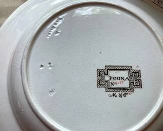 $1450 - English Ironstone set 66 pieces - Pattern Poona 6089