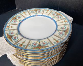 $350 Minton set of 12 dinner plates
