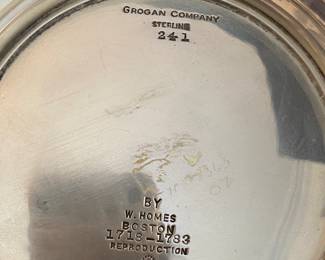 #23 - $225 - Sterling Grogan bowl - 522 gr. 