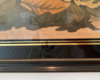 $450- Ruffed Grouse - Tetrad Tabeilles Malet 2 Female 3. -Lilium Superbum Drawan from nature by JJ Audubon , Chromolithe by J. Bien NY 1860 36 x 25 - 42 x  32