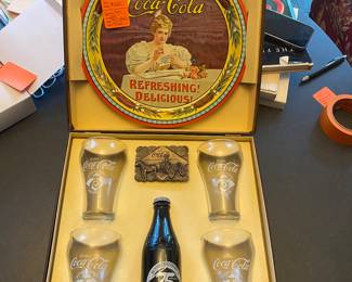 $150 Coca Cola 75th anniversary gift box.