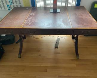 $300 desk leather top
