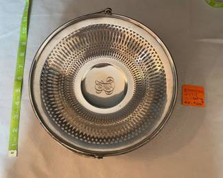 #31 - $200 - Reticulated mono sterling basket - 407gr. 