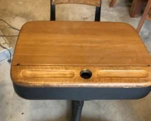 Vintage School Desk