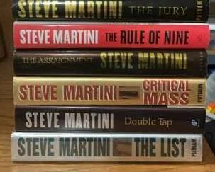Steve Martini Hardback Books