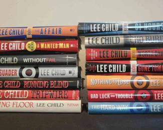 Hardback Books By Lee Childs