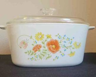 Vintage Corning Ware White Pyrex Bowl and More