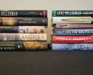 Hardback Novels Hillebrand Hillerman Hannah