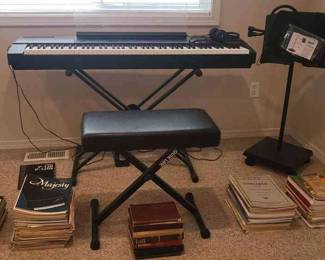 Yamaha Electronic Piano Sheet Music More