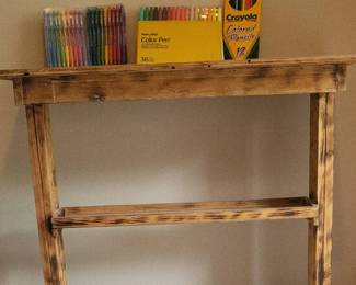 Wood Art Desk Supplies