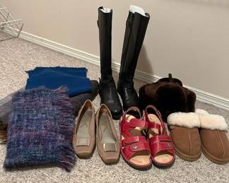 Womens Shoes And Scarves