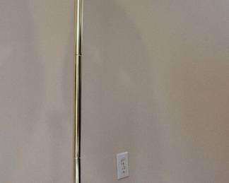Brass Swing Arm Floor Lamp