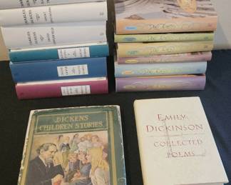 Classic Book Collection Austen Dickinson Dickens