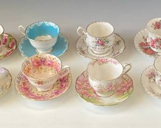 Royal Albert Teacups And Saucers