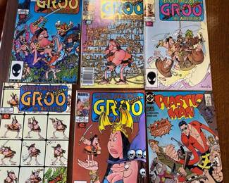 Comic Books Groo Plastic Man