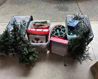 Holiday Lights Quilted Holiday Pillows and Decorative Trees