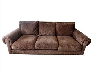 $750 USD     Rolled Arm Taupe Chenille Sofa w/Down Cushions DG233-04     Expertly crafted, this Rolled Arm Taupe Chenille Sofa features down cushions for a plush and comfortable seating experience. The sophisticated rolled arms and neutral taupe color make it a timeless addition to any living space. Elevate your home decor with this luxurious and stylish sofa.

Dimensions: 

Sofa: 96 x 40 x 36H in
Seat: 72 x 18 x 29H in
Condition: In excellent very lightly used condition. 

Location: Local pick up Wilsonville, OR.  Shipping suggestions available upon request.       https://goodbyhello.com/products/copy-of-restoration-hardware-baseball-glove-chair-ottoman-dg233-03?_pos=8&_sid=3b2c7fbf0&_ss=r
